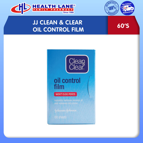 CLEAN & CLEAR CONTROL OIL FILM (60'S)