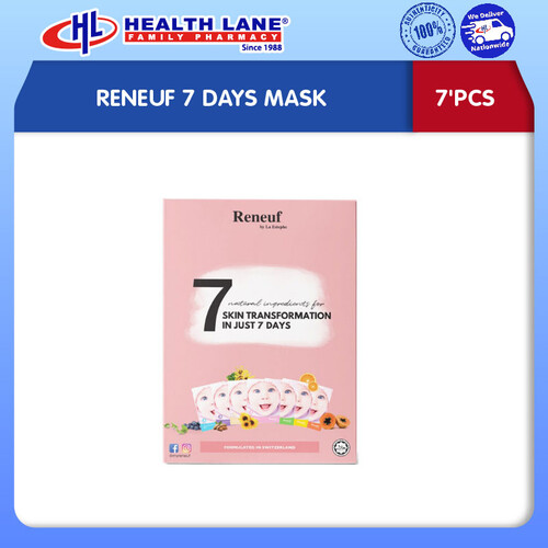 RENEUF 7 DAYS MASK (7'PCS)