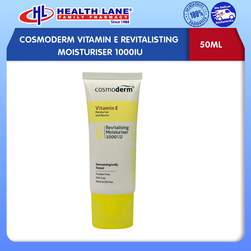 COSMODERM VIT E MOISTURISING CREAM 1000IU 50G