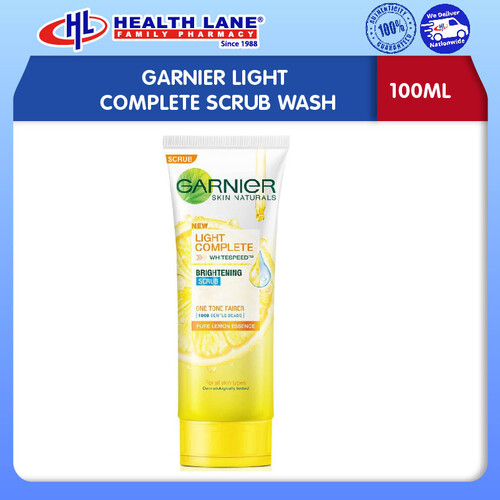 GARNIER LIGHT COMPLETE SCRUB SOAP (100ML)