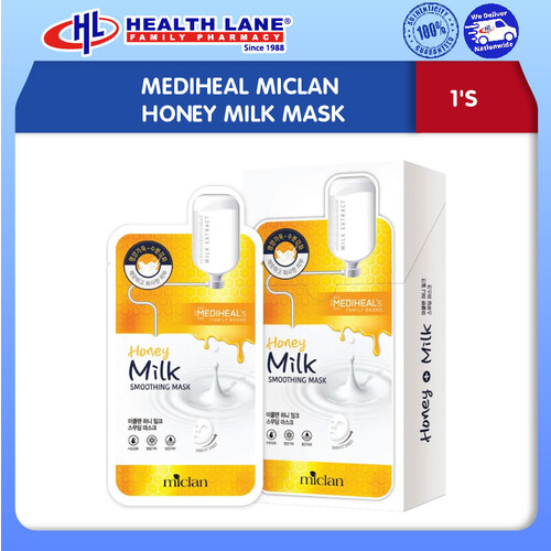MEDIHEAL MICLAN HONEY MILK MASK (1'S)