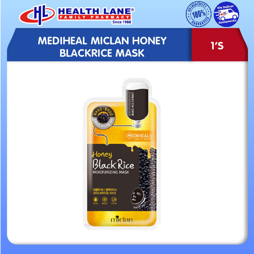 MEDIHEAL MICLAN HONEY BLACKRICE MASK (1'S)