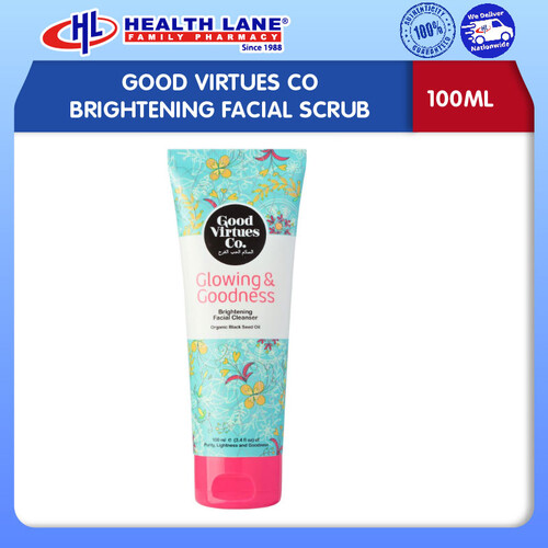 GOOD VIRTUES CO BRIGHTENING FACIAL SCRUB (100ML)