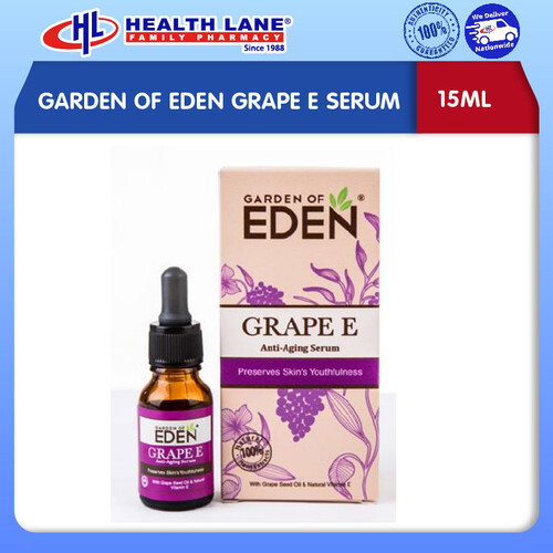 GARDEN OF EDEN GRAPE E SERUM (15ML )