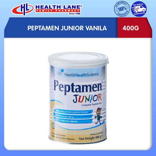 PEPTAMEN JUNIOR VANILLA (400G)