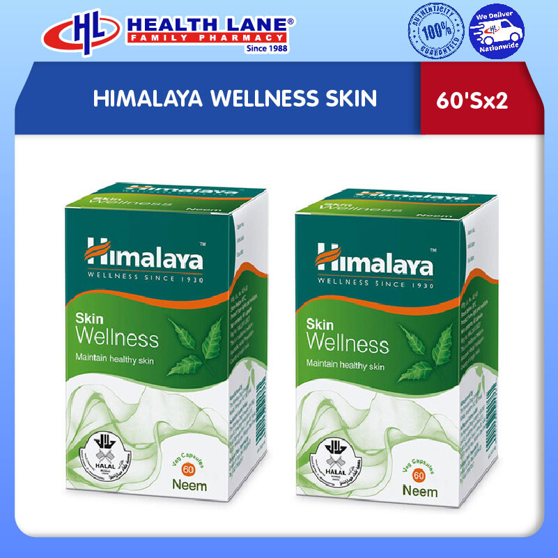 HIMALAYA WELLNESS KULIT (60'Sx2)