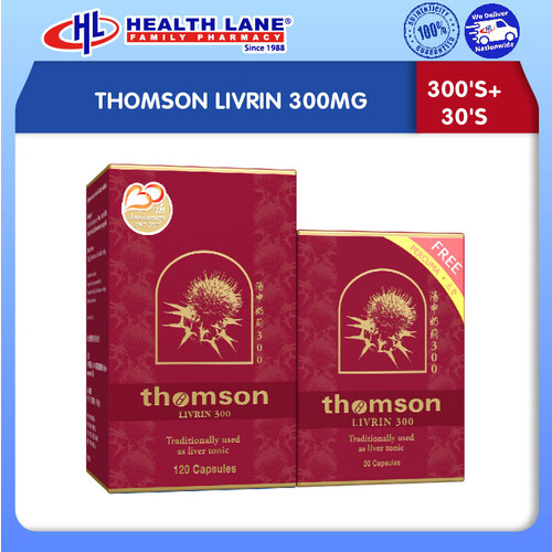 THOMSON LIVRIN 300MG 300'S+30'S