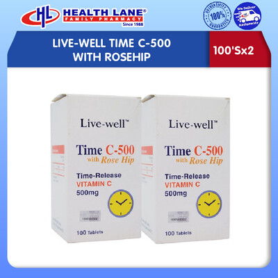 LIVE-WELL TIME C-500 WITH ROSEHIP (100'Sx2)