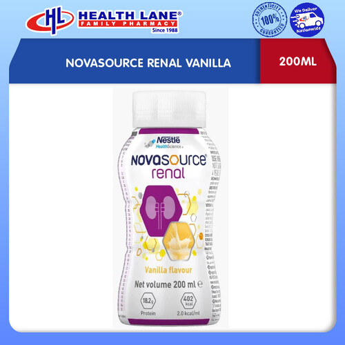 NOVASOURCE RENAL VANILLA (200ML)