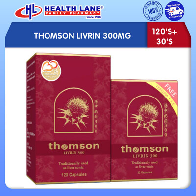 THOMSON LIVRIN 300MG 120'S+30'S