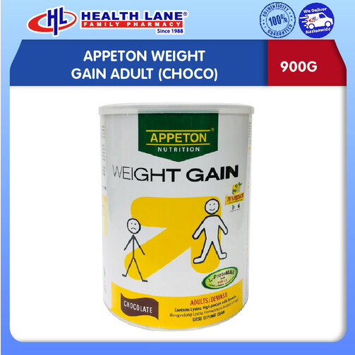 APPETON WEIGHT GAIN ADULT (CHOCO) 900G