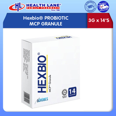Hexbio® PROBIOTIC MCP GRANULE 3gx14sachets