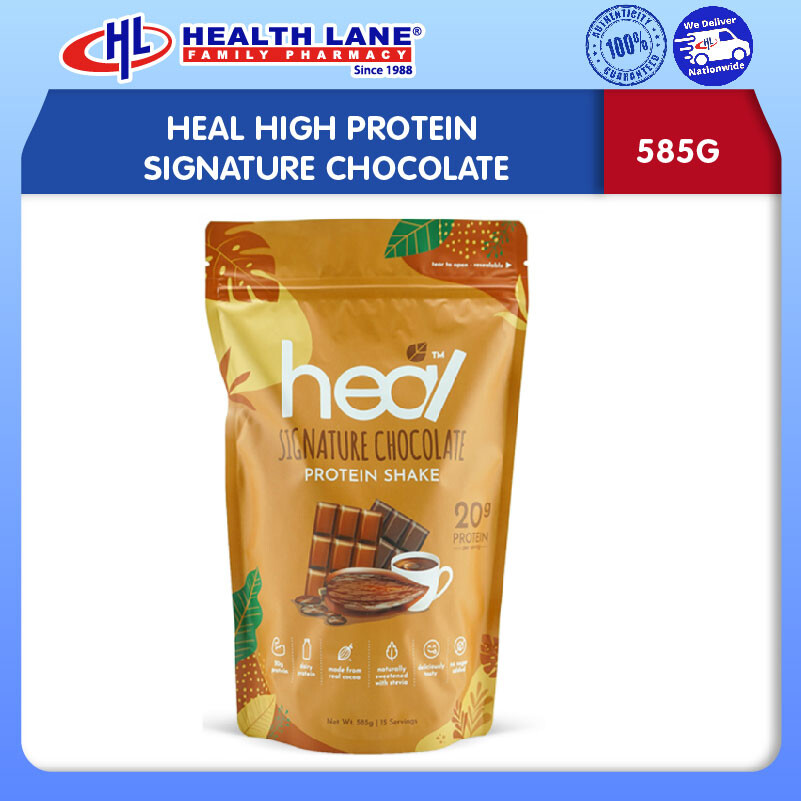 HEAL HIGH PROTEIN SIGNATURE CHOCOLATE (585G)