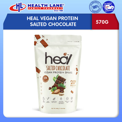 HEAL VEGAN PROTEIN SALTED CHOCOLATE (570G)