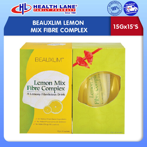 BEAUXLIM LEMON MIX FIBRE COMPLEX (15Gx15'S)