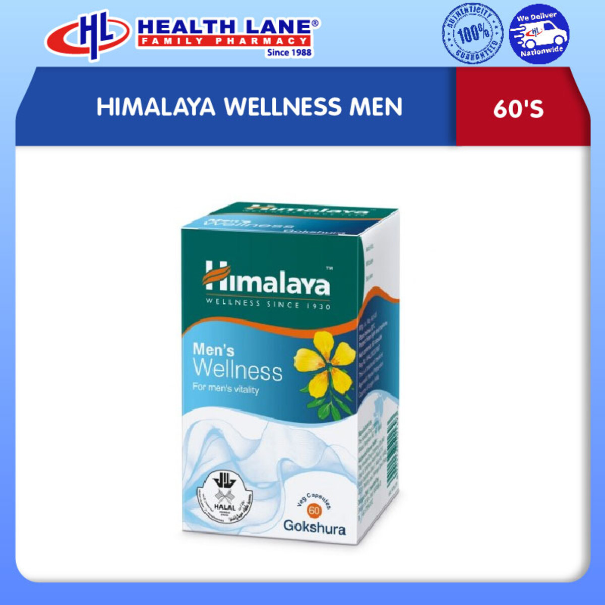 HIMALAYA WELLNESS MEN (60'S)