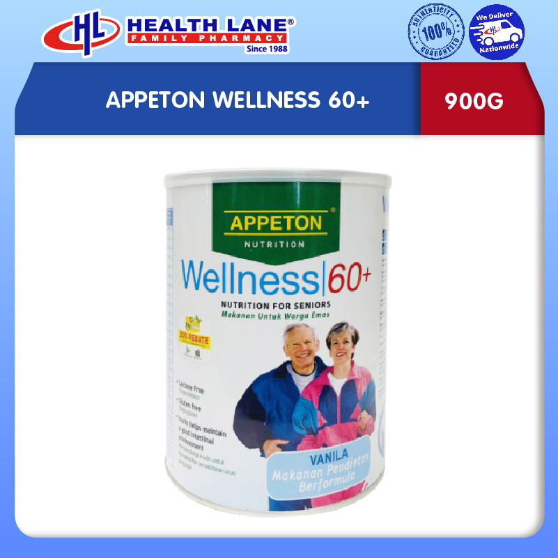 APPETON WELLNESS 60+ 900G