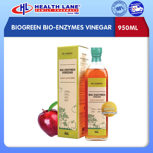 BIOGREEN BIO-ENZYMES VINEGAR (950ML)