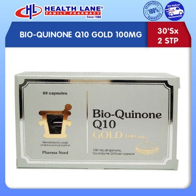 BIO-QUINONE Q10 GOLD 100MG (30'Sx2 STP)