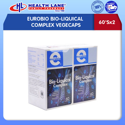 EUROBIO BIO-LIQUICAL COMPLEX VEGECAPS (60'Sx2)