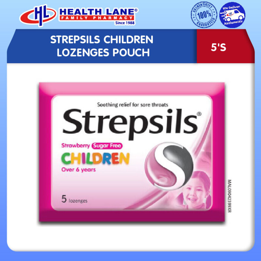 STREPSILS CHILDREN LOZENGES POUCH (5'S)