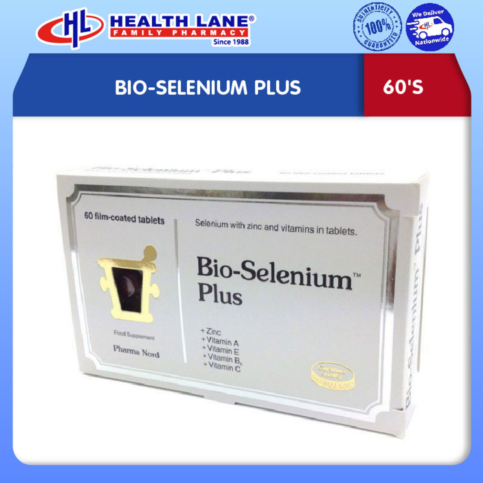 BIO-SELENIUM PLUS (60'S)