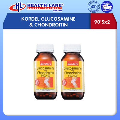 KORDEL GLUCOSAMINE & CHONDROITIN (90'Sx2)