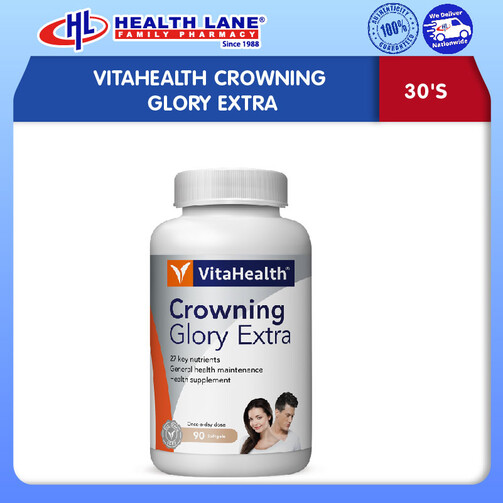 VITAHEALTH CROWNING GLORY EXTRA (30'S)