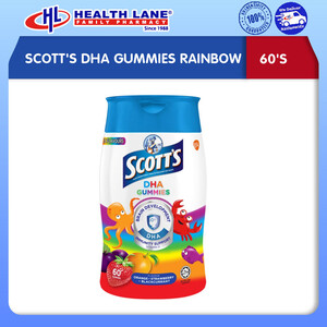 SCOTT'S DHA GUMMIES RAINBOW (60'S)