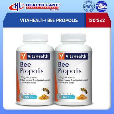 VITAHEALTH BEE PROPOLIS (120'Sx2)