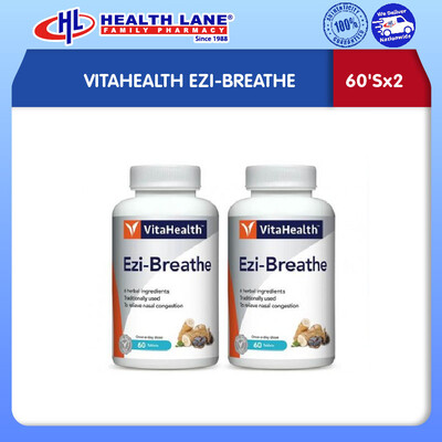 VITAHEALTH EZI-BREATHE (60'Sx2)