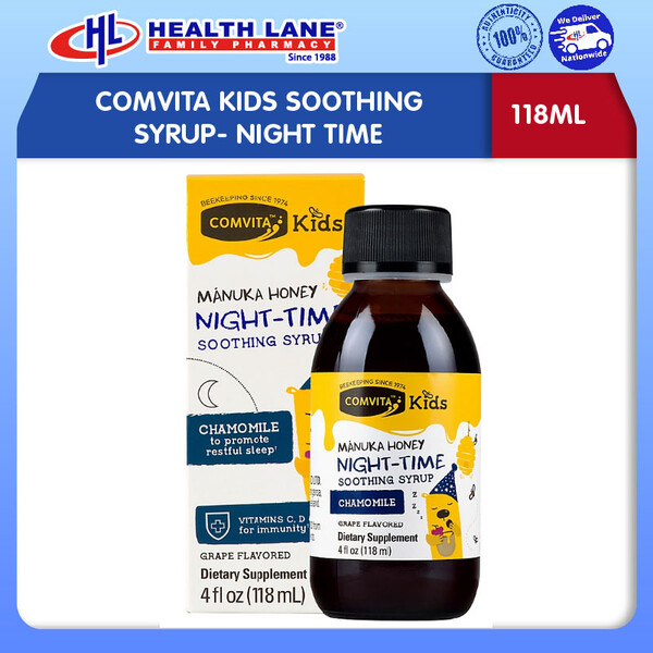COMVITAKANAK-KANAKS SOOTHING SIRAP- NIGHT TIME (118ML)