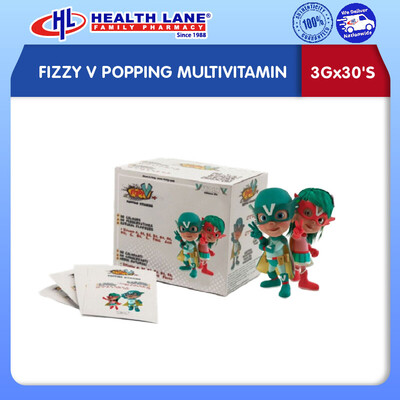 FIZZY V POPPING MULTIVITAMIN (3Gx30'S)