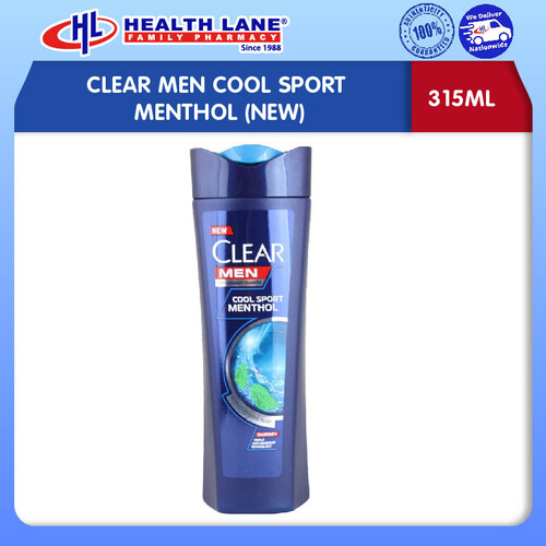 CLEAR MEN COOL SPORT MENTHOL 315ML