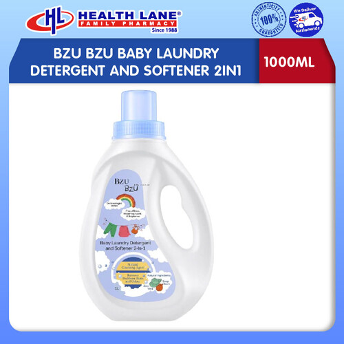BZU BZU BABY LAUNDRY DETERGEN AND SOFTENER 2IN1 1000ML