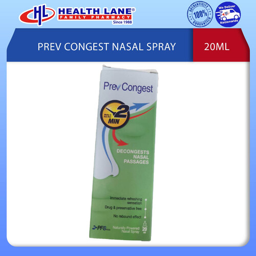 PREV CONGEST NASAL SPRAY 20ML