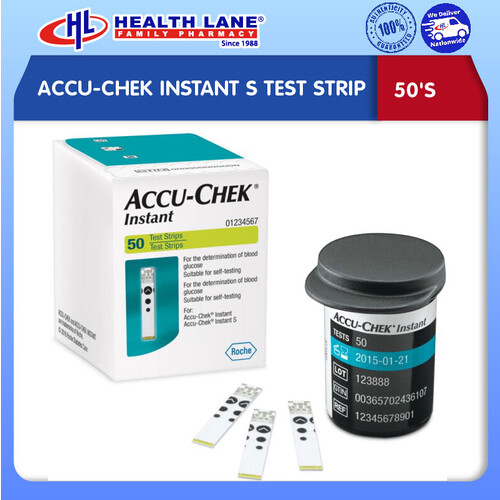 ACCU-CHEK INSTANT S TEST STRIP 50'S