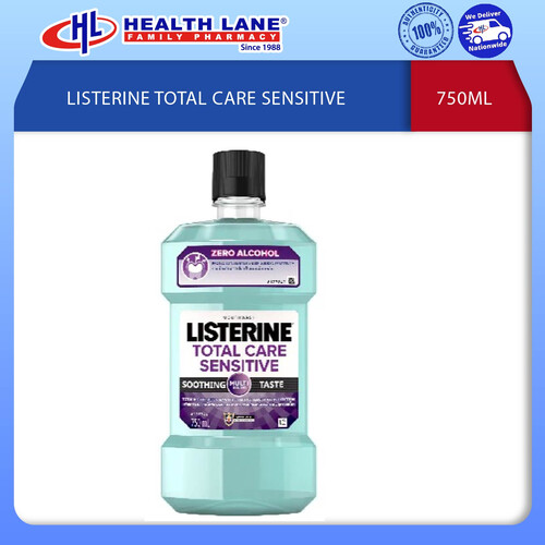 LISTERINE TOTAL CARE SENSITIVE 750ML