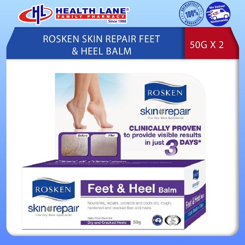 ROSKEN SKIN REPAIR KAKI & HEEL BALM 50G X 2