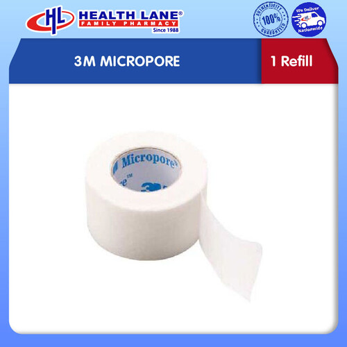 3M MICROPORE 1'' (REFILL)