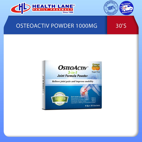 OSTEOACTIV POWDER 1000MG 30'S