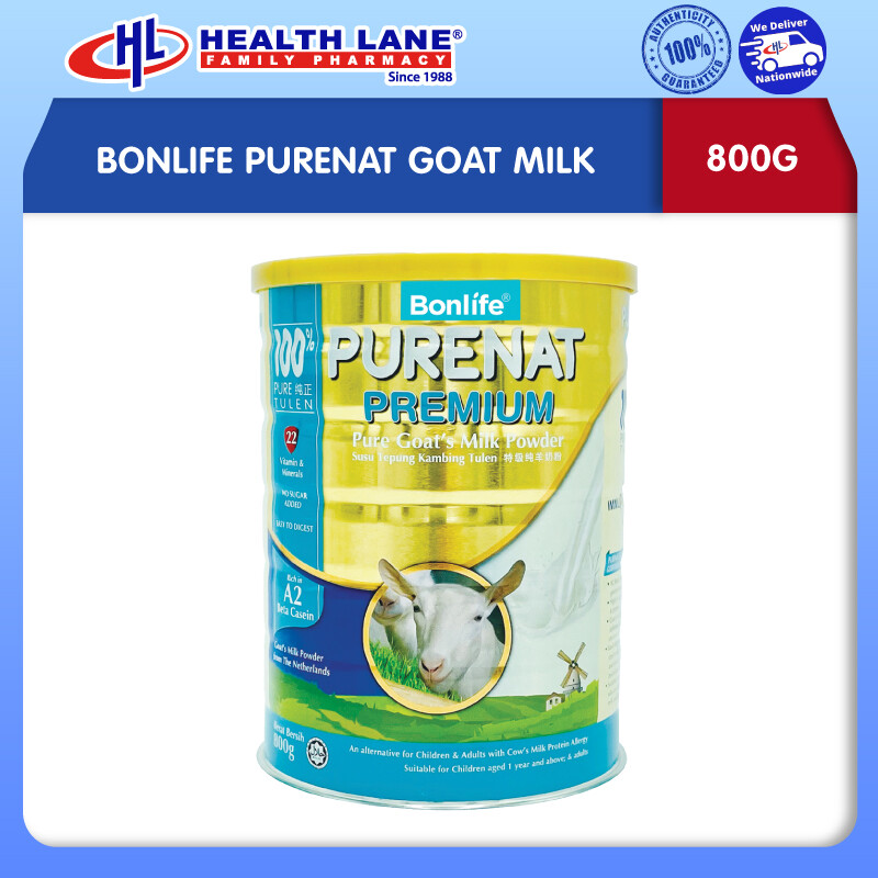 BONLIFE PURENAT GOAT MILK (800G)