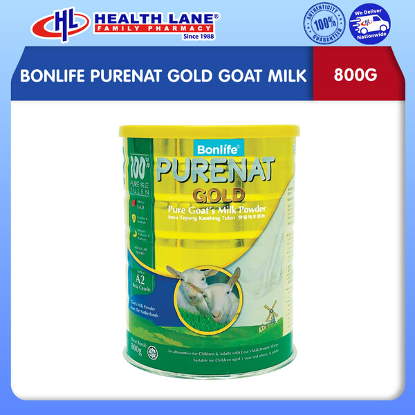 BONLIFE PURENAT GOLD GOAT SUSU 800G