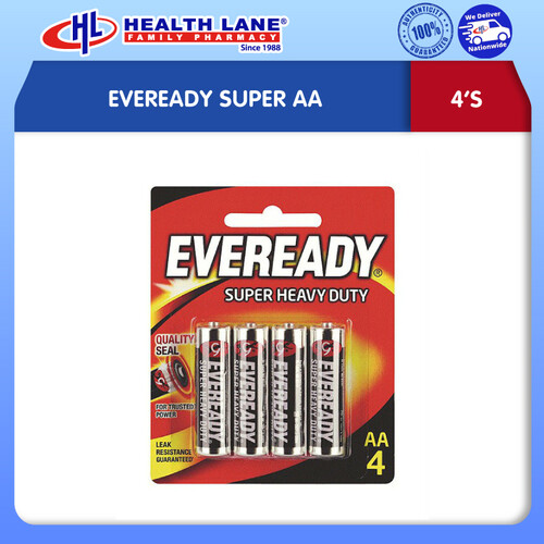 EVEREADY SUPER AA (4'S)