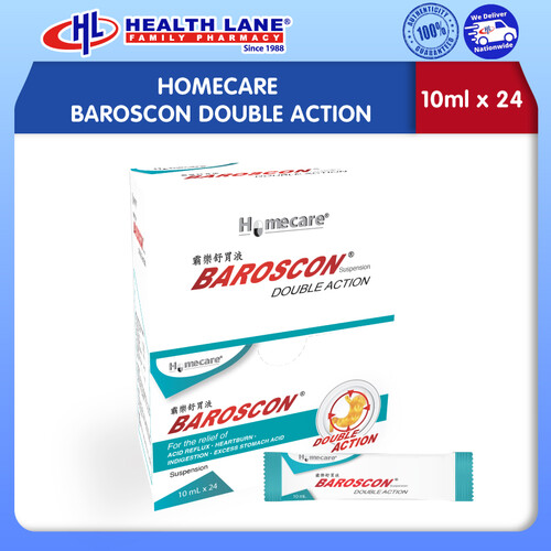 HOMECARE BAROSCON DOUBLE ACTION (10MLx24'S)