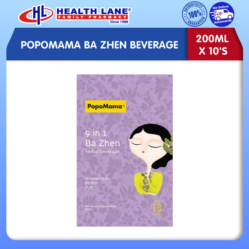 POPOMAMA BA ZHEN BEVERAGE (200ML X 10'S)