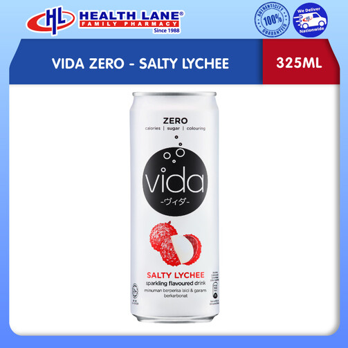 VIDA ZERO - SALTY LYCHEE (325ML)