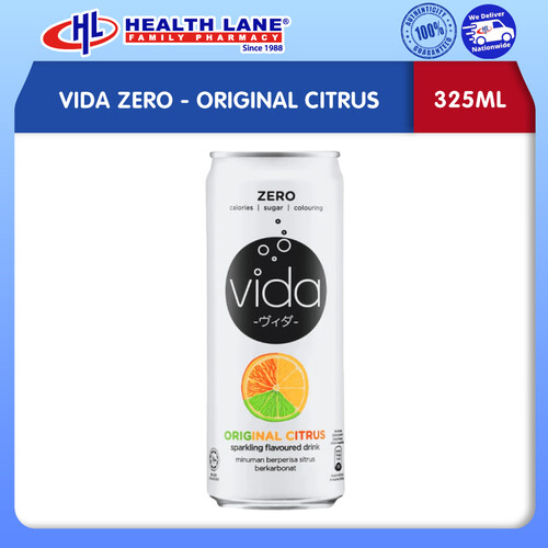 VIDA ZERO - ORIGINAL CITRUS (325ML)