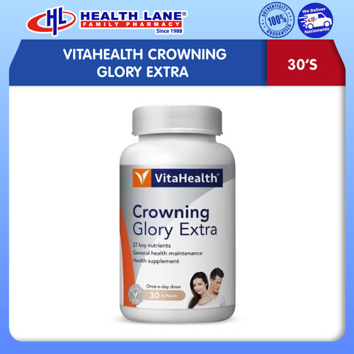 Vitahealth Crowning Glory Extra 30's