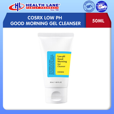 COSRX LOW PH GOOD MORNING GEL CLEANSER (50ML)